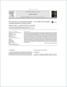 food fraud research project